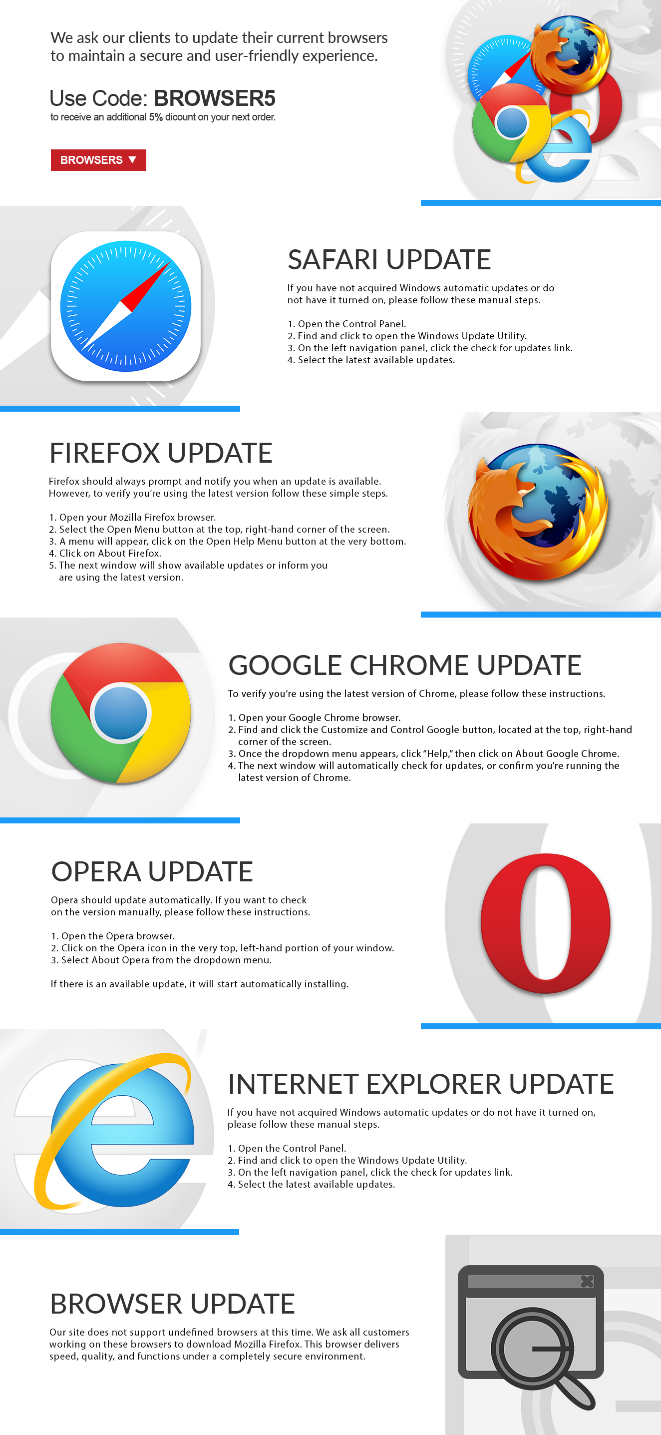 Error Browser Not Supported