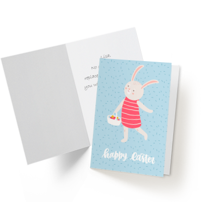 Send custom greeting cards for every occasion like personally designed Easter cards