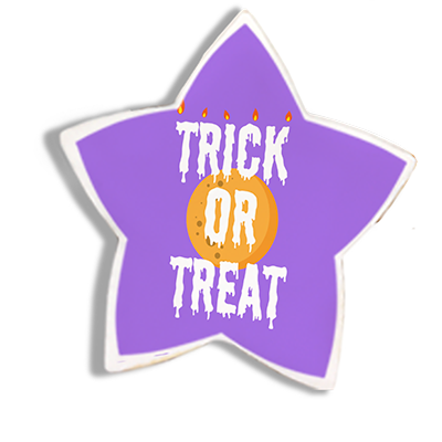 personalized star-shaped gourmet cookies